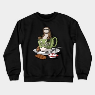 Sloffee Sloth Coffee Crewneck Sweatshirt